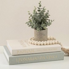 Upgraded Decorative Books for Home Decor - Coffee Table Faux Books for Decora...