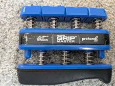 Gripmaster Hand and Finger Exerciser - LIGHT Tension (Blue)