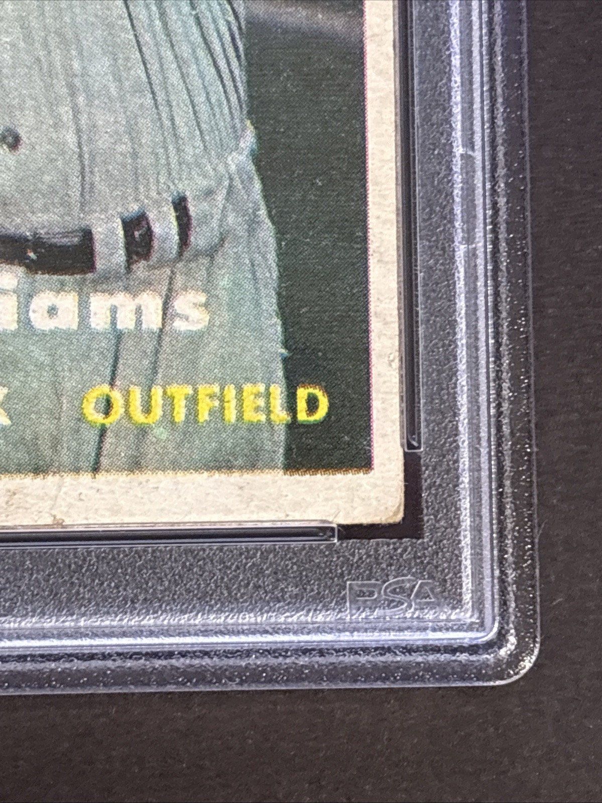 1957 Topps - Ted Williams #1 PSA 3 VG 3 Boston Red Sox view 12