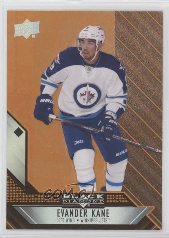 2014-15 Upper Deck Black Diamond Orange Evander Kane #14 0m8e