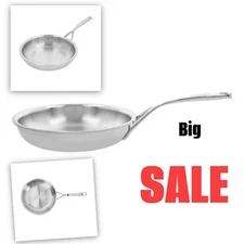 Demeyere Atlantis 9-inch, 18/10 Stainless Steel, Proline Fry Pan - NEW