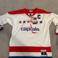 Mitchell & Ness Washington Capitals Alex Ovechkin 2012 Hockey Jersey Size Large 