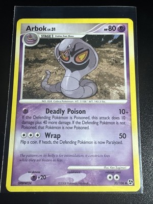 Arbok 33/106 Great Encounters Regular