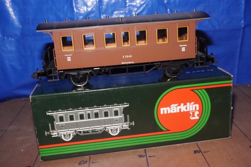 BOD] Märklin Spur 1 5802 2-achsiger Personenwagen 3.Klasse Braun OVP 👍 | Condition: Gebraucht