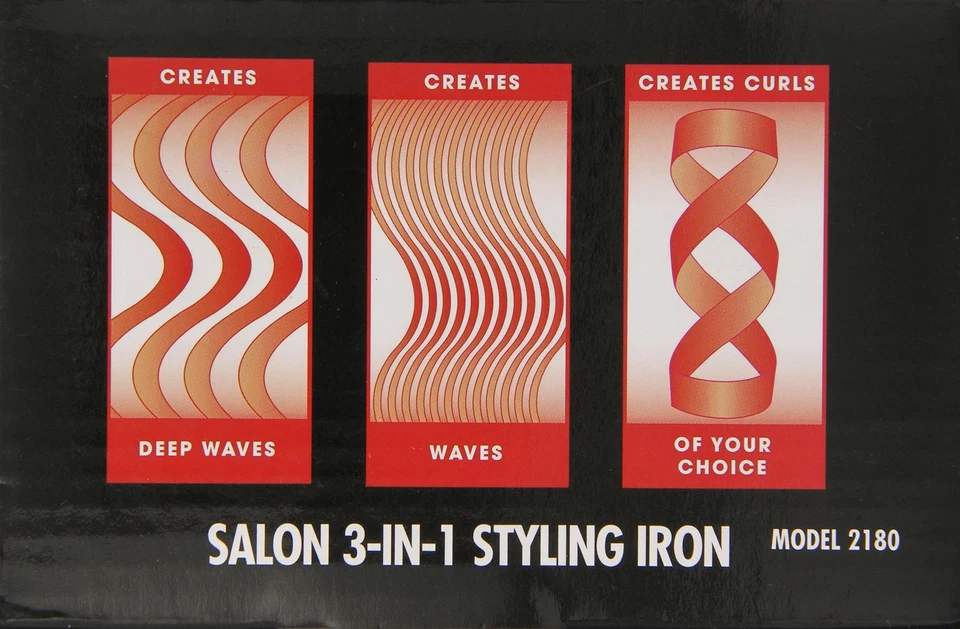 Hot Tools 2180 3-in-1 Styling Iron, Black - Image 3 of 4