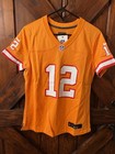 Nike Tampa Bay Buccaneers Tom Brady #12 Women’s M Orange NFL Football Jersey — photo 2