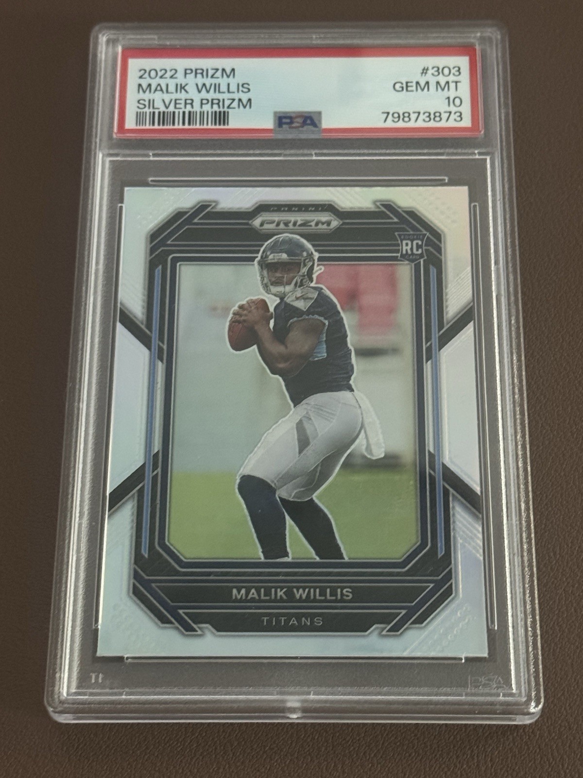 Malik Willis Panini Prizm #303 Silver