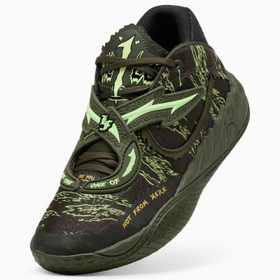 Puma MB05 Camo Dark Olive Fizzy Light 312795-01 Men's Size | eBay