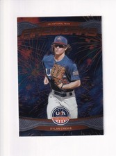 2026 Panini USA BASEBALL STARS & STRIPES PRIZM FIREWORKS DYLAN CREWS