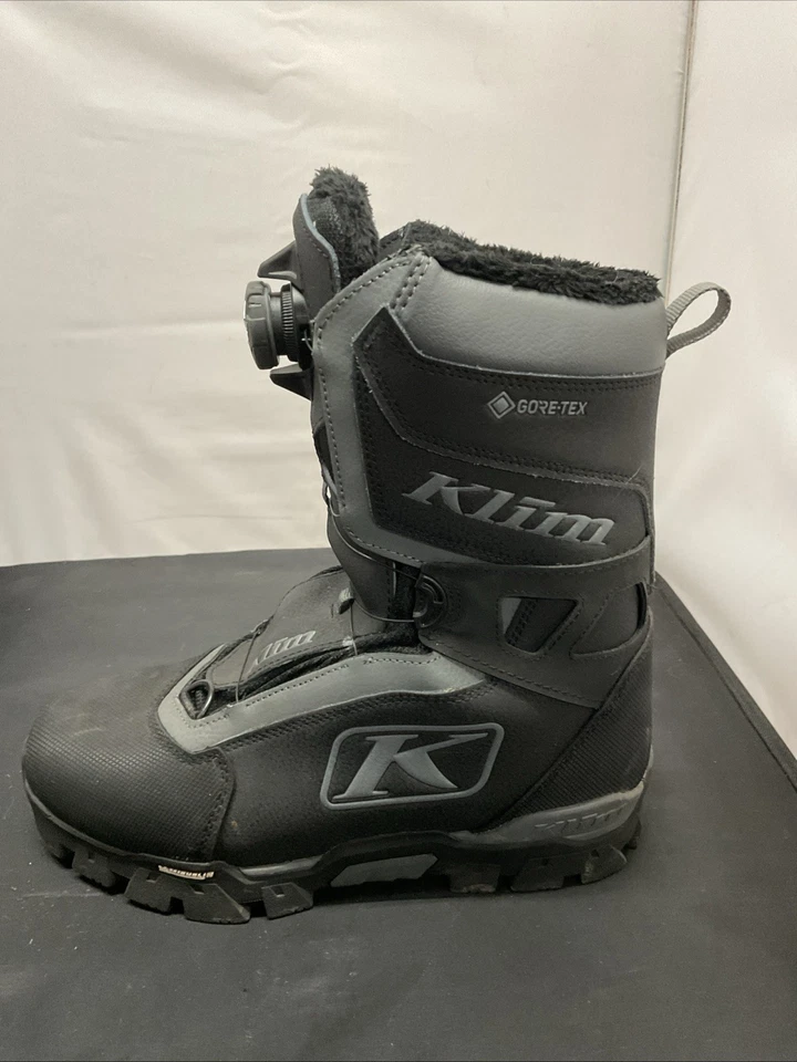 KLIM Women's Aurora GTX BOA Winter Snowmobile Boots Size 11 EUC Foto 3 de 4