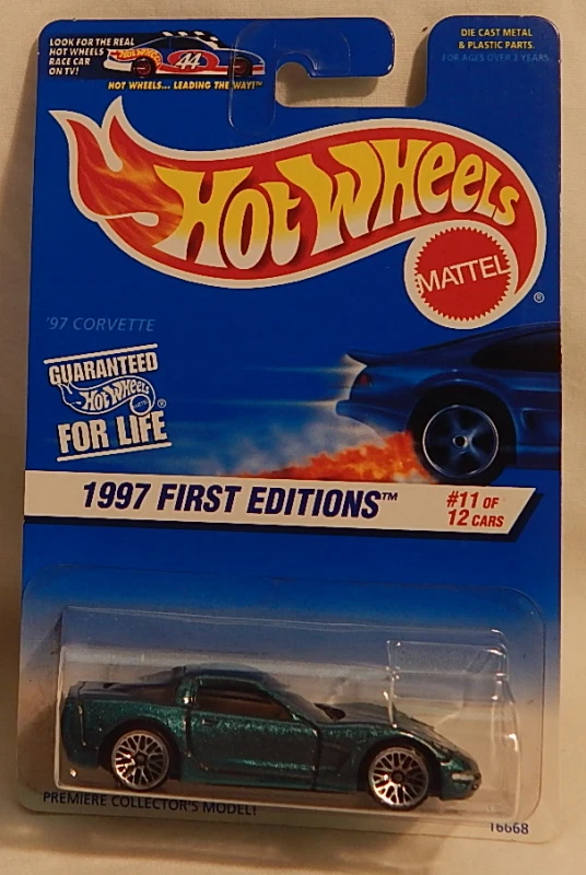 Hot Wheels Hot Wheels First Editions 1997 Vehicle Year Vintage