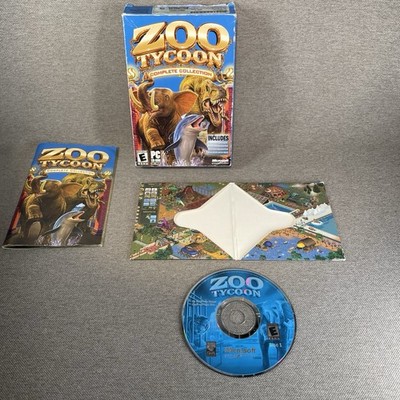 Zoo Tycoon: Collection Disc 1 Only (PC, 2001) w/ Book & Box & Sleeve