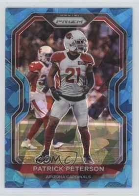 2020 Panini Prizm Blue Ice Prizm 2/99 Patrick Peterson #270 fm0