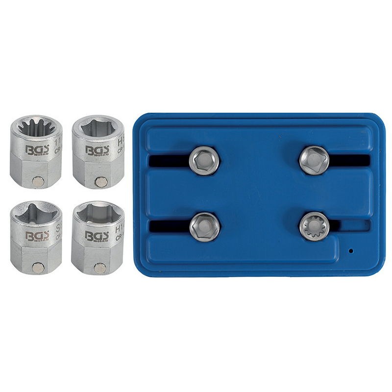 set 4pz bussole speciali reset piston.freni - codice bgs9412 BGS officina