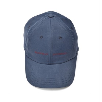 BRUNELLO CUCINELLI MEN'S COTTON NAVY BLUE LOGO BASEBALL CAP/HAT MSRP $725