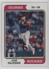 2023 Topps Heritage Jose Iglesias José Iglesias #281 17qs