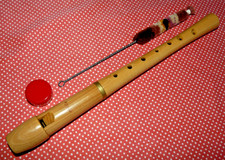 Moeck Sopran-Blockflöte, barocke Griffw., 2x Doppelloch, klarer Klang!