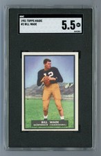 1951 Topps Magic #2 Bill Wade SGC 5.5 EX+ #6641861