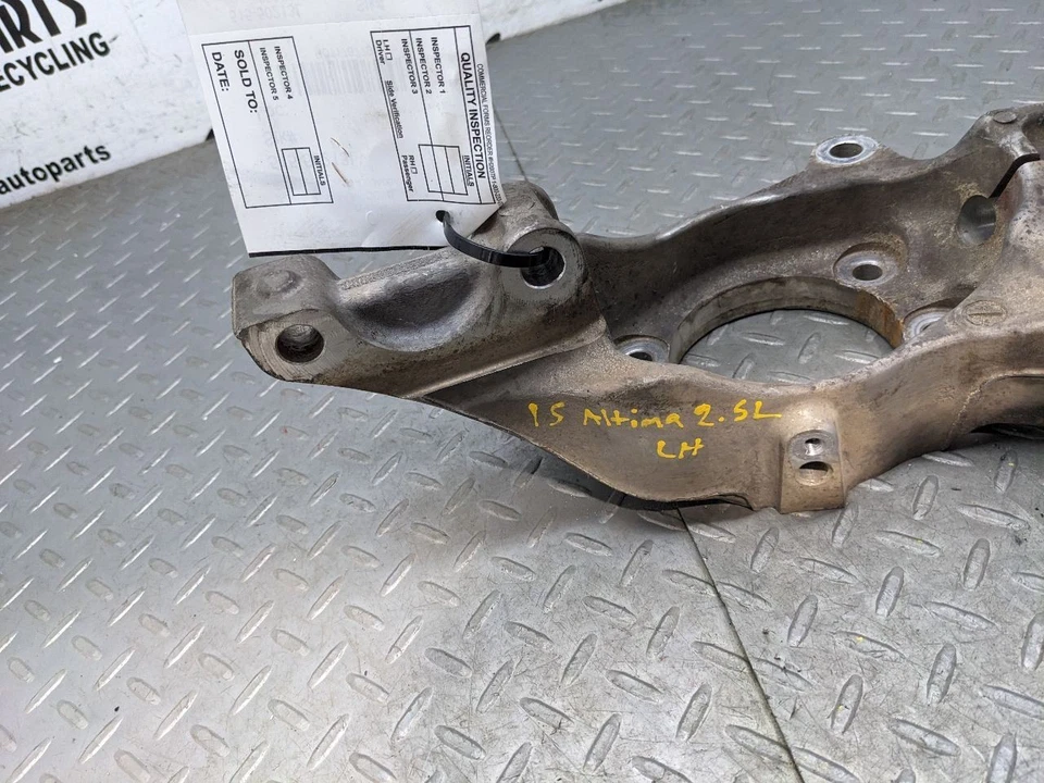 Husillo/nudillo delantero izquierdo conductor compatible con 09-14 16-23 MAXIMA 1178779 Foto 4 de 4