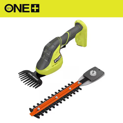 Ryobi One 18V Cordless Grass Shear and Shrubber Trimmer Tool Only