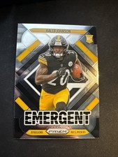 2025 Panini Prizm - Emergent Kaleb Johnson #5 (RC)