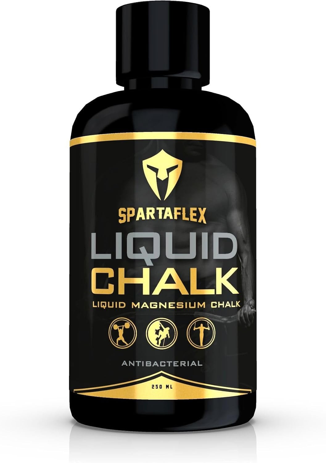 Liquid Chalk 250ml Quick-Drying Gym Formula for Weightlifting Climbing