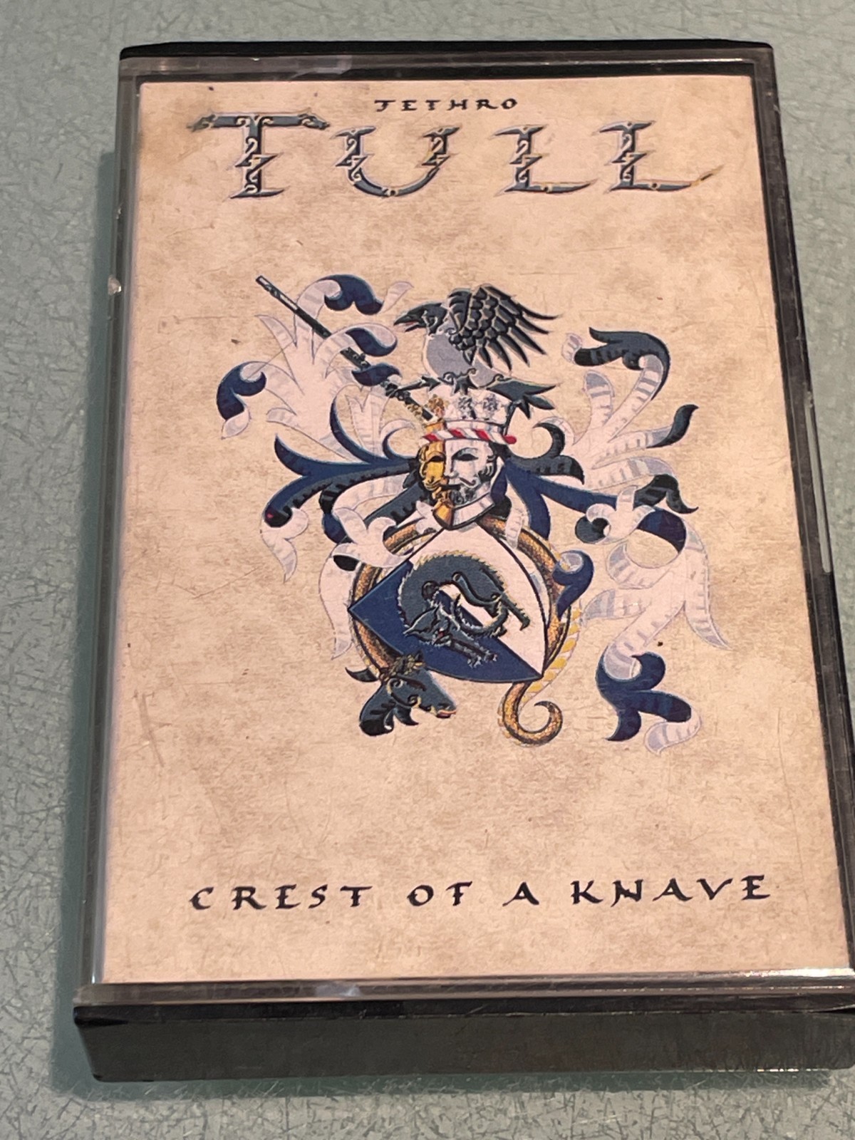 Jethro Tull - Crest of a Knave - Cassette Tape Album - 1987 Chrysalis Records