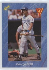1991 Classic Update Blue Travel Edition George Brett #T46 HOF 0e4k