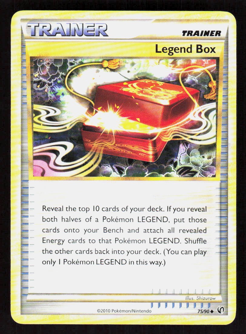 Pokemon Legend Box 75/90 Uncommon HGSS Undaunted (NM)