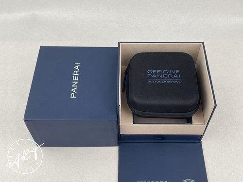 *Selten* Panerai Blue Watch Outer Box Case + Inner Travel Case - Bild 1 von 3