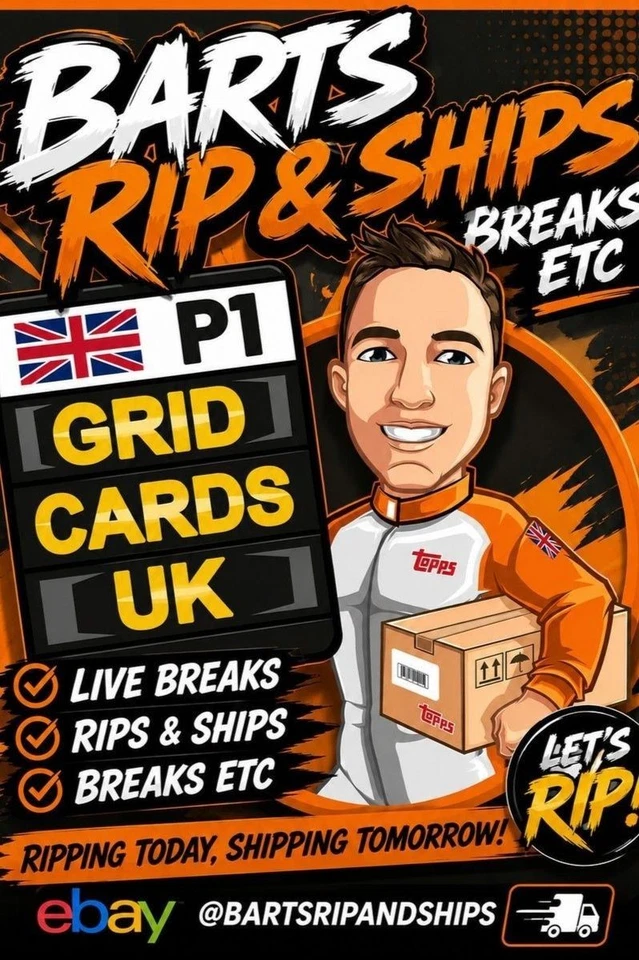 Grid Cards LIVE - F1 & Multi-Sport - Packs/Breaks/Singles/Boxes RIPPED LIVE