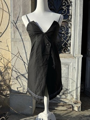 Cop.Copine Black Slip Dress / Tunic