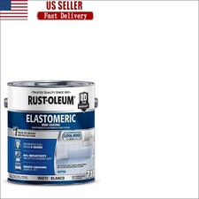 Elastomeric Roof Coating Waterproof Weather Resistant 7 Year Performance New