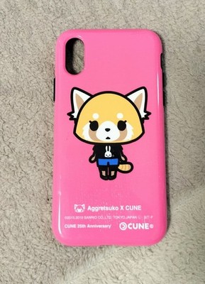 CUNE Aggressive Retsuko iPhone X/XS Case 25th Anniversary Limited Collab