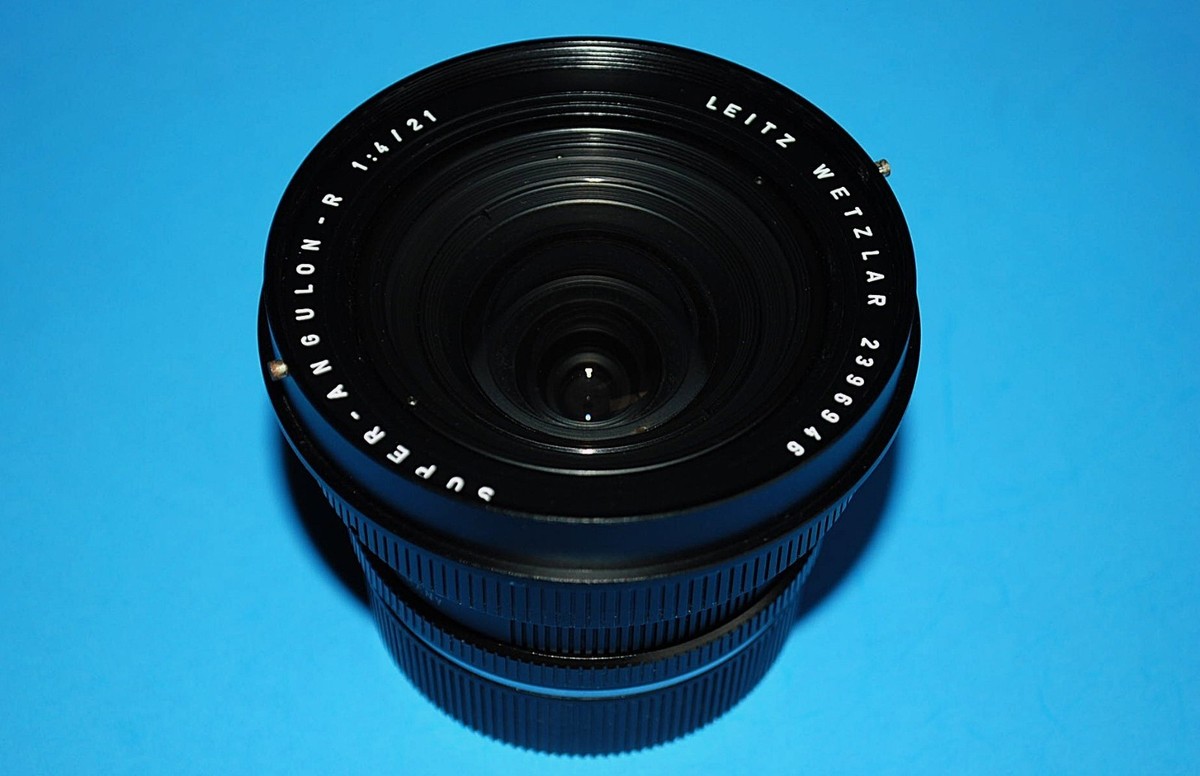 Leica Super-Angulon R 21mm f/4 MF Wide Angle Leitz Wetzlar 3 Cam 
