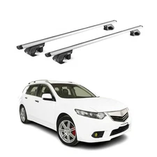 Fits Acura TSX 2011-2014 Roof Rack Cross Bars Silver Luggage Carrier 2 Pcs