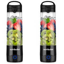 2x nutribullet Portable Blender, Cordless, 20oz Vessel, Personal Blender