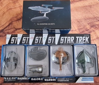 5x Star Trek Raumschiffe (Enterprise NX-01 u.a.) - Paket 3