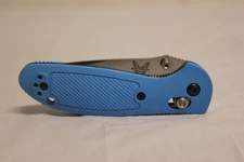 Benchmade 556 Blue Mini Griptilian Mel Pardue 154CM Folding Pocket Knife F4B11