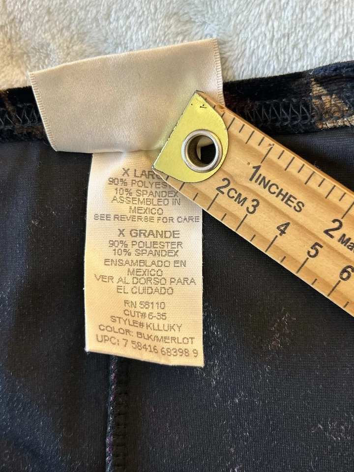 Saia Kathie Lee Extra Grande Maxi Veludo Preto Merlot Fenda Capricho Vintage - Imagem 4 de 4