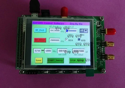 ADF5355 Colour Touch Screen Module VCO Microwave Frequency Synthesizer PLL