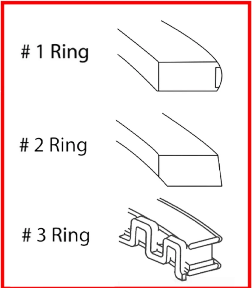 Anillos de pistón Enginetech Moly para Dodge Viper SRT10 8,4 L 510 V10 2008-2017 Foto 3 de 4