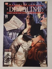 Marvel Deadline #4 2002 Marvel Comics Signed by Greg Horn w/ COA