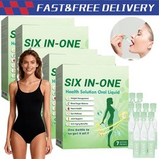 6-in-1 Health Solution Oral Liquid for Weight Loss  Blood Sugar Support