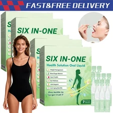 6-in-1 Health Solution Oral Liquid for Weight Loss & Blood Sugar Support