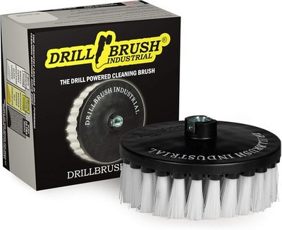 Carpet Cleaner Scrub Brush for Variable Speed Polisher 7 Inch Soft White Drill B