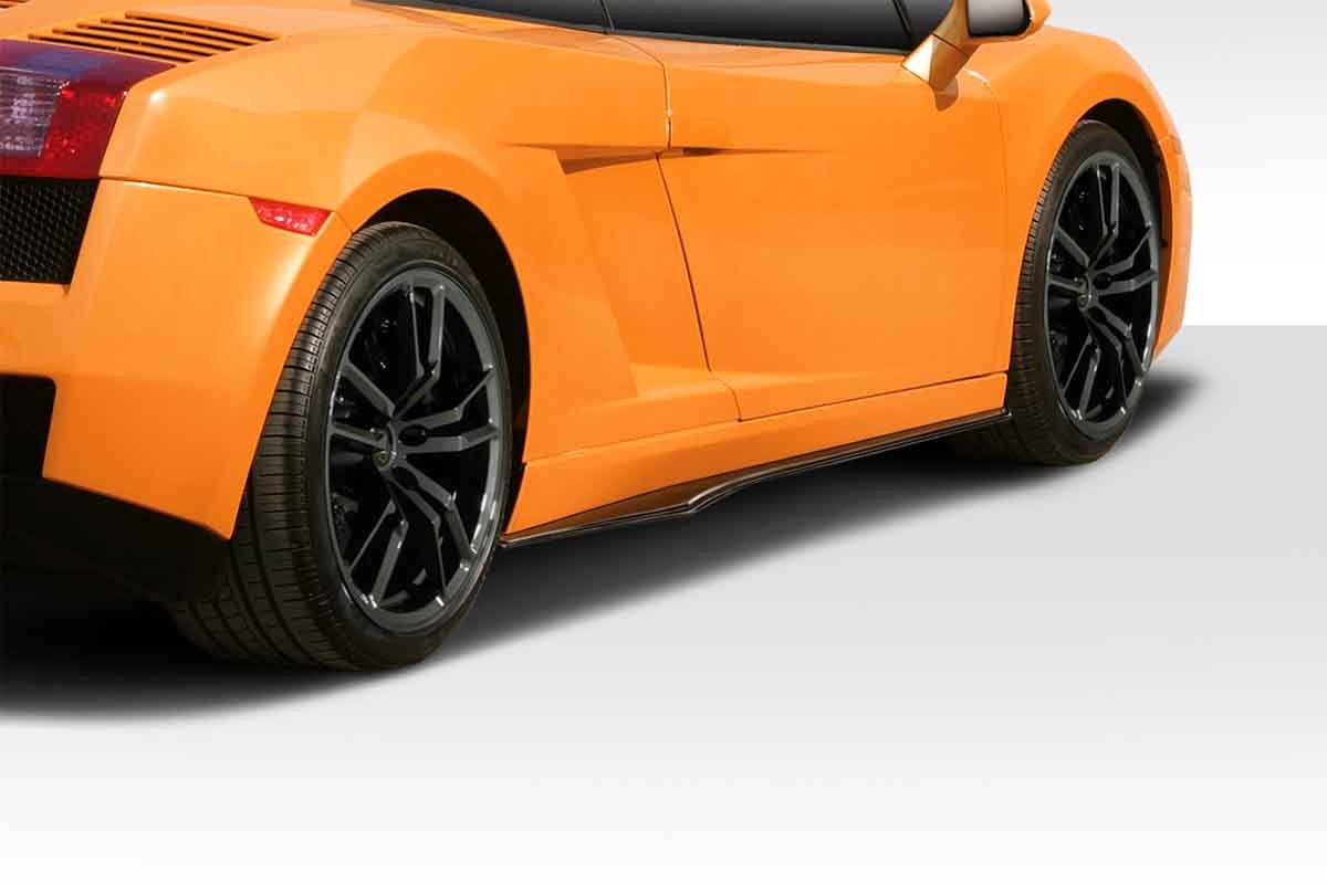 2004-2008 Lamborghini Gallardo Duraflex LP570 Style Side Skirts Rocker Panels...
