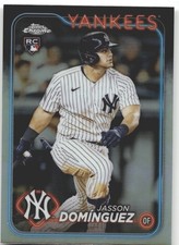 2024 Topps Chrome - Jasson Dominguez #89 Refractor (RC)