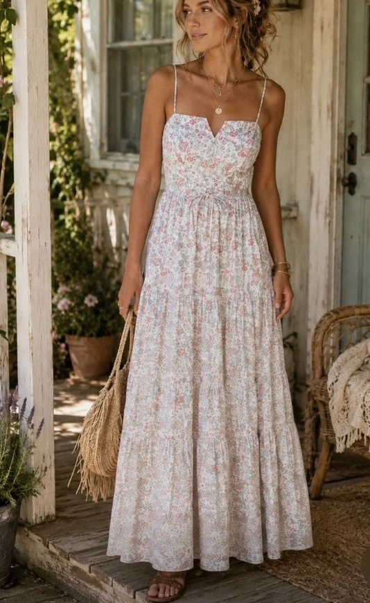 francisca lace corset maxi dress Francisa