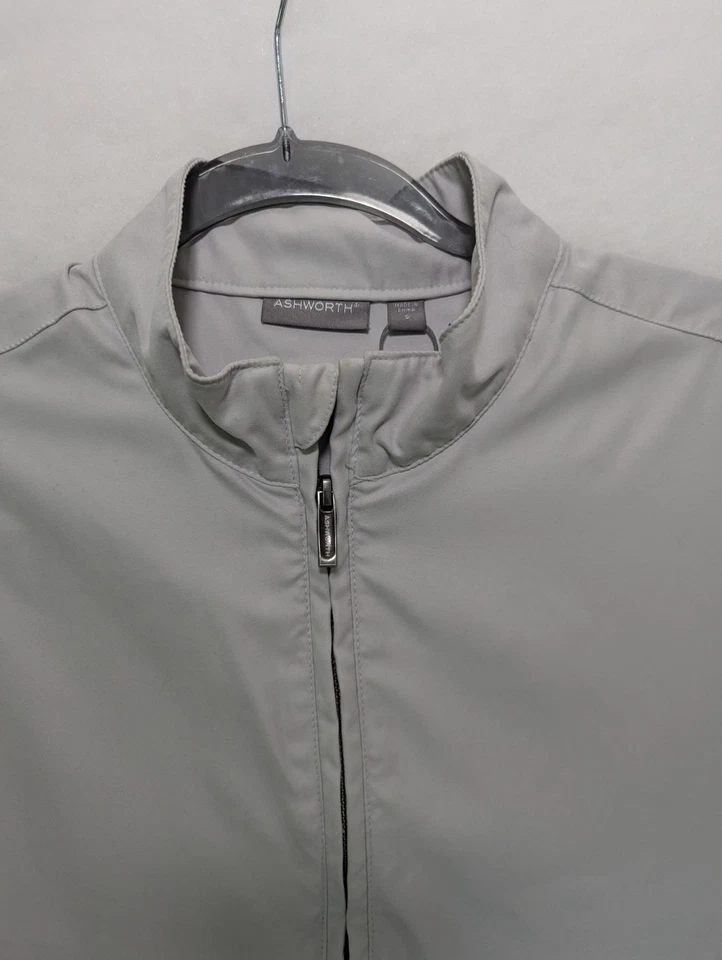 Cortavientos Ashworth Pullover Cuarto Cremallera Golf Pequeño Foto 2 de 4